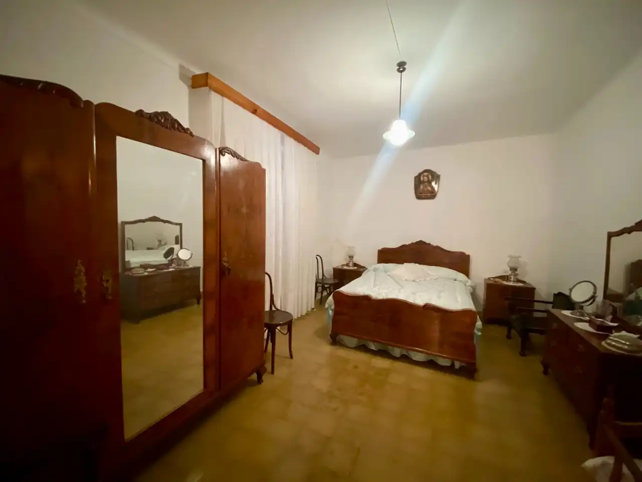 Habitación de Casa o chalet en venta en Ballesteros de Calatrava con Jardín privado, Terraza y Amueblado