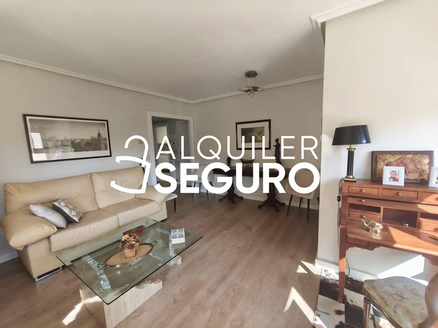 Sala de estar de Piso de alquiler en Zaragoza con Aire acondicionado, Calefacción y Terraza