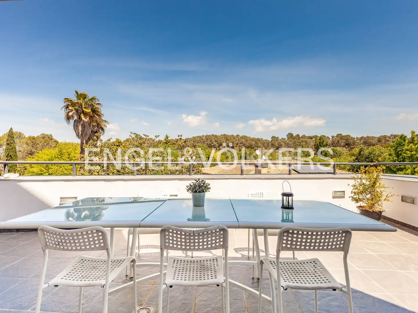 Terrace of Houses for sale in Sant Cugat del Vallès  with Air Conditioner, Heating and Private garden