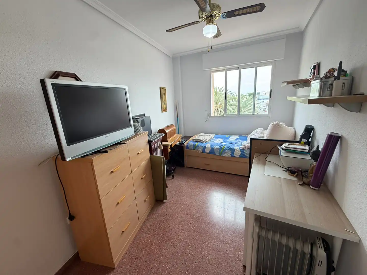 Bedroom of Flat for sale in Murcia  with Air Conditioner, Storage room and Furnished