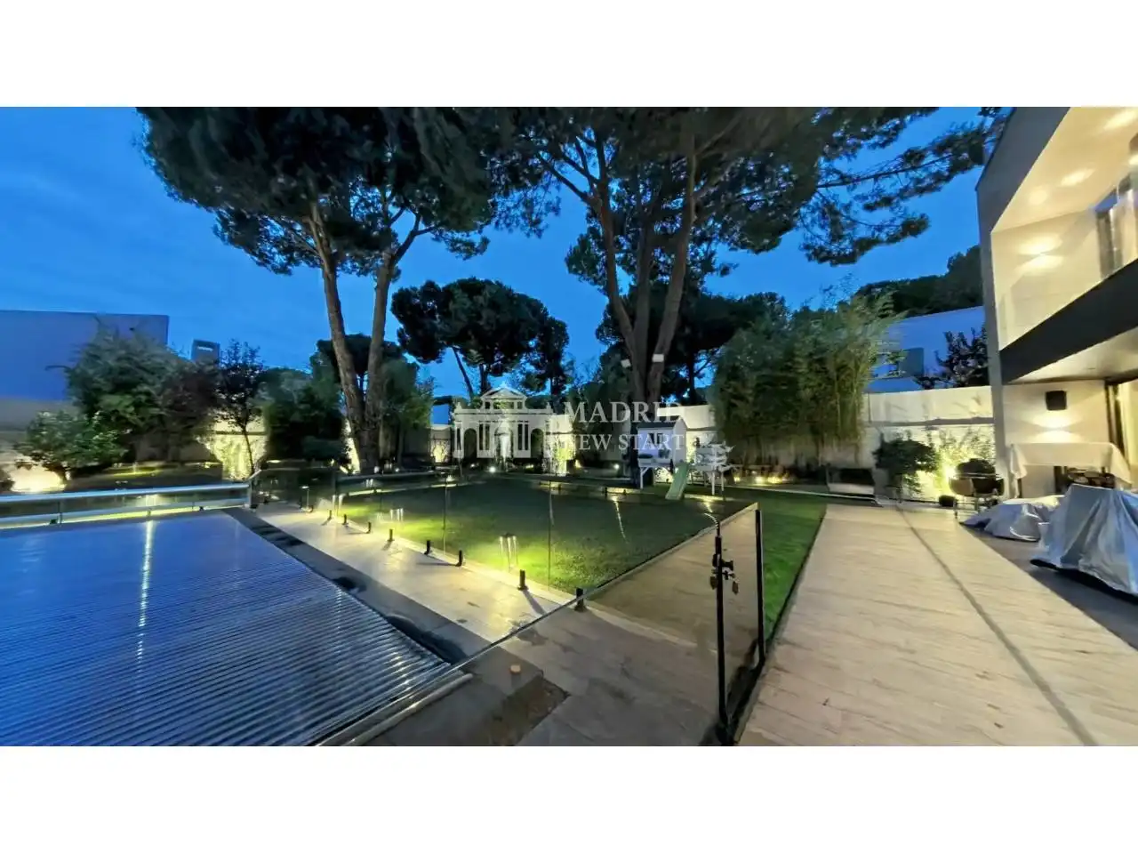 Jardí de Casa o xalet de lloguer en Pozuelo de Alarcón amb Aire condicionat, Calefacció i Jardí privat