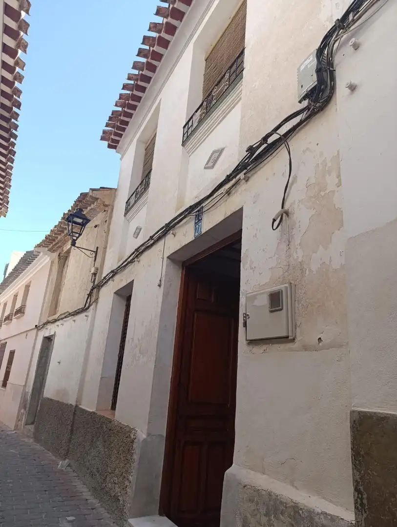 Vista exterior de Casa adosada en venta en Albudeite