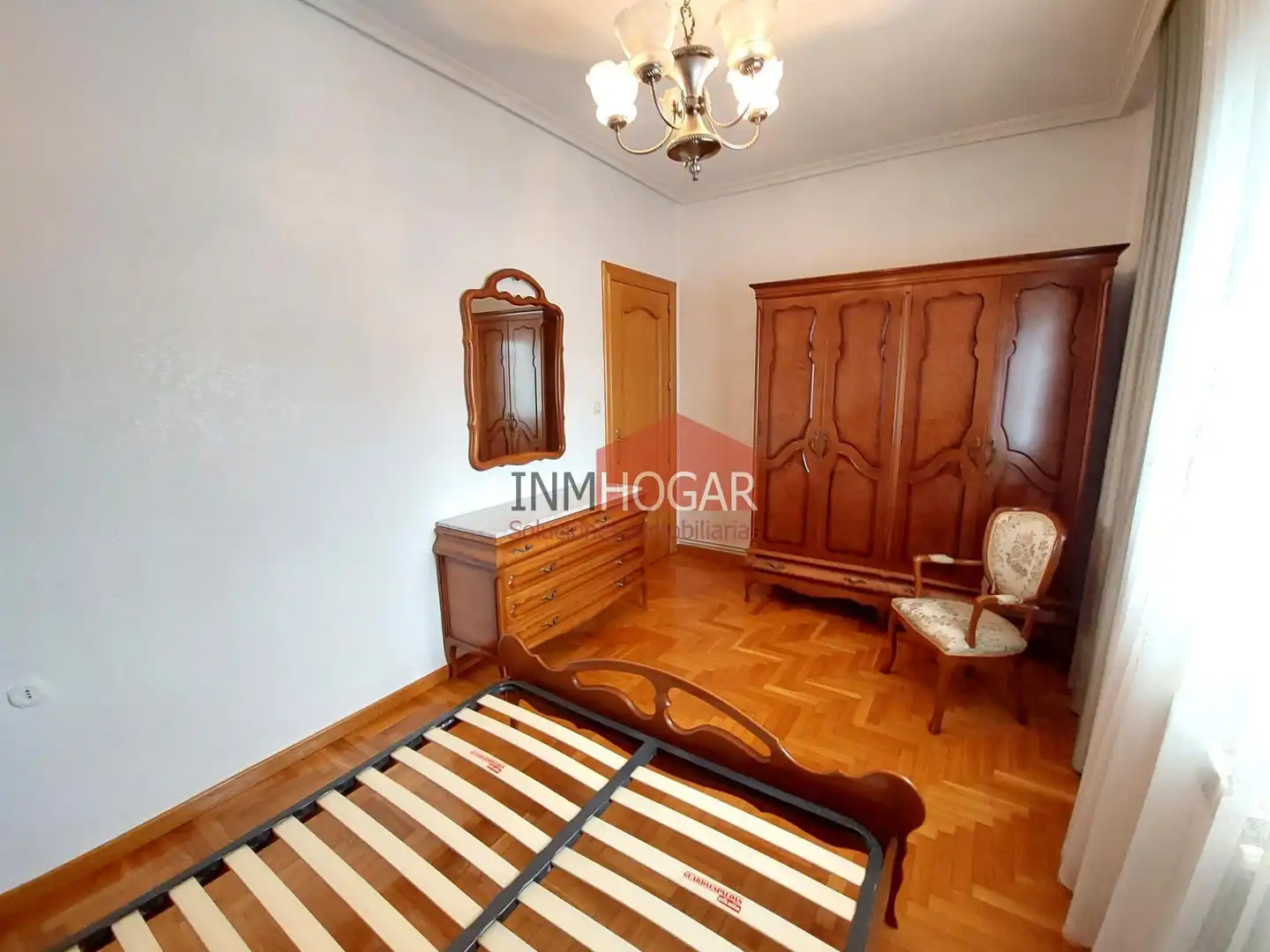 Schlafzimmer von Wohnung zum Verkauf in Arévalo mit Heizung, Parkett und Abstellraum