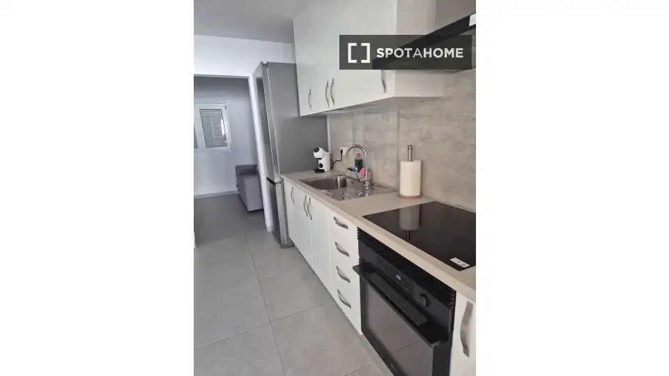 Küche von Wohnung zur untervermieten in Arafo mit Klimaanlage, Terrasse und Möbliert