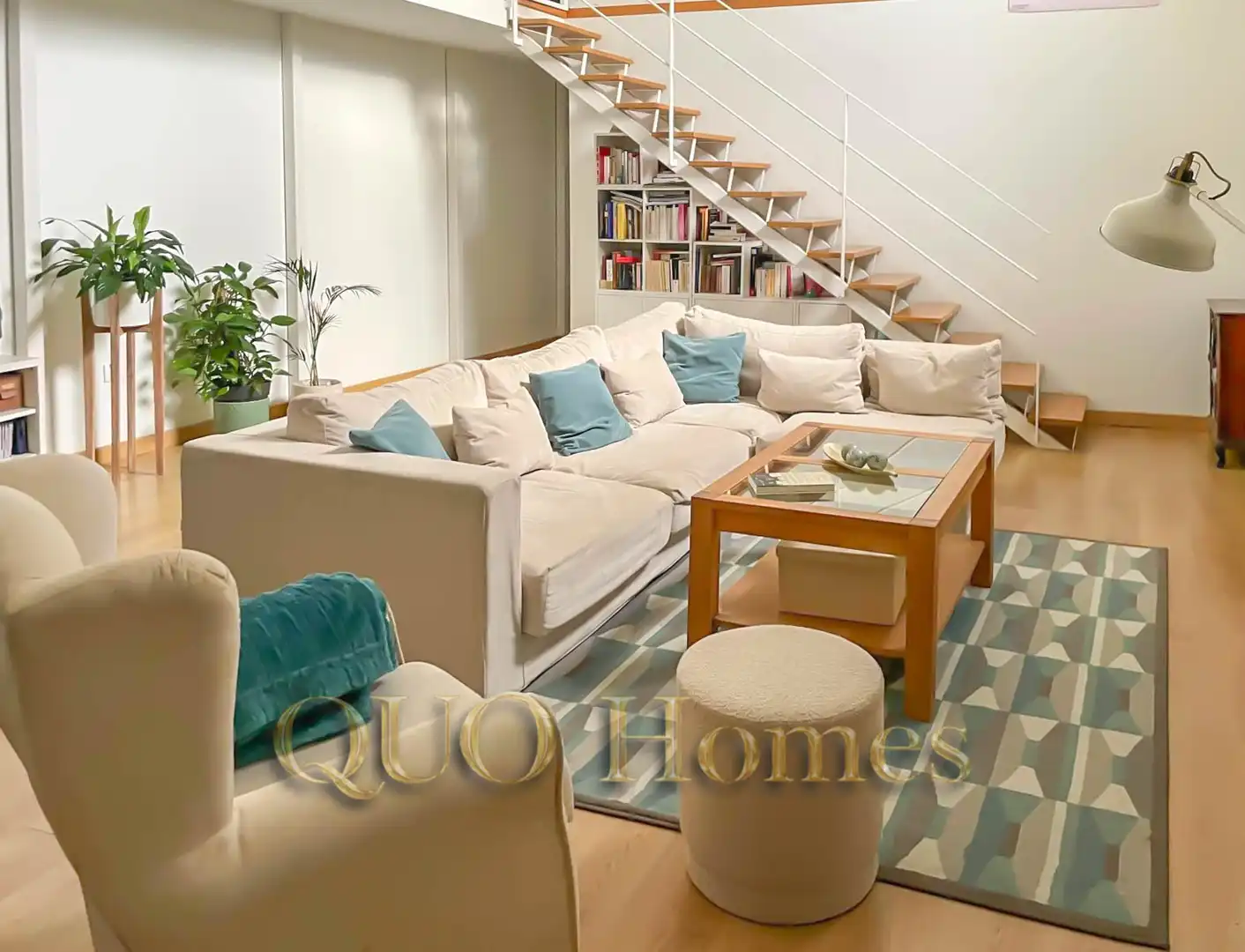 Wohnzimmer von Loft zum Verkauf in Jerez de la Frontera mit Klimaanlage und Abstellraum