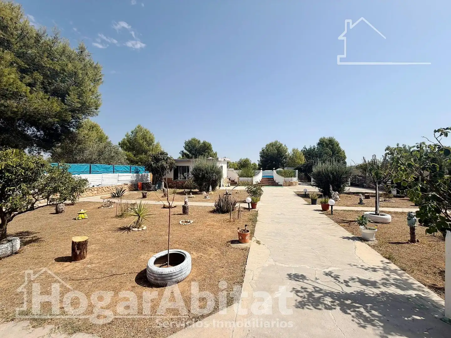 Jardín de Casa o chalet en venta en Vilamarxant con Aire acondicionado, Jardín privado y Terraza