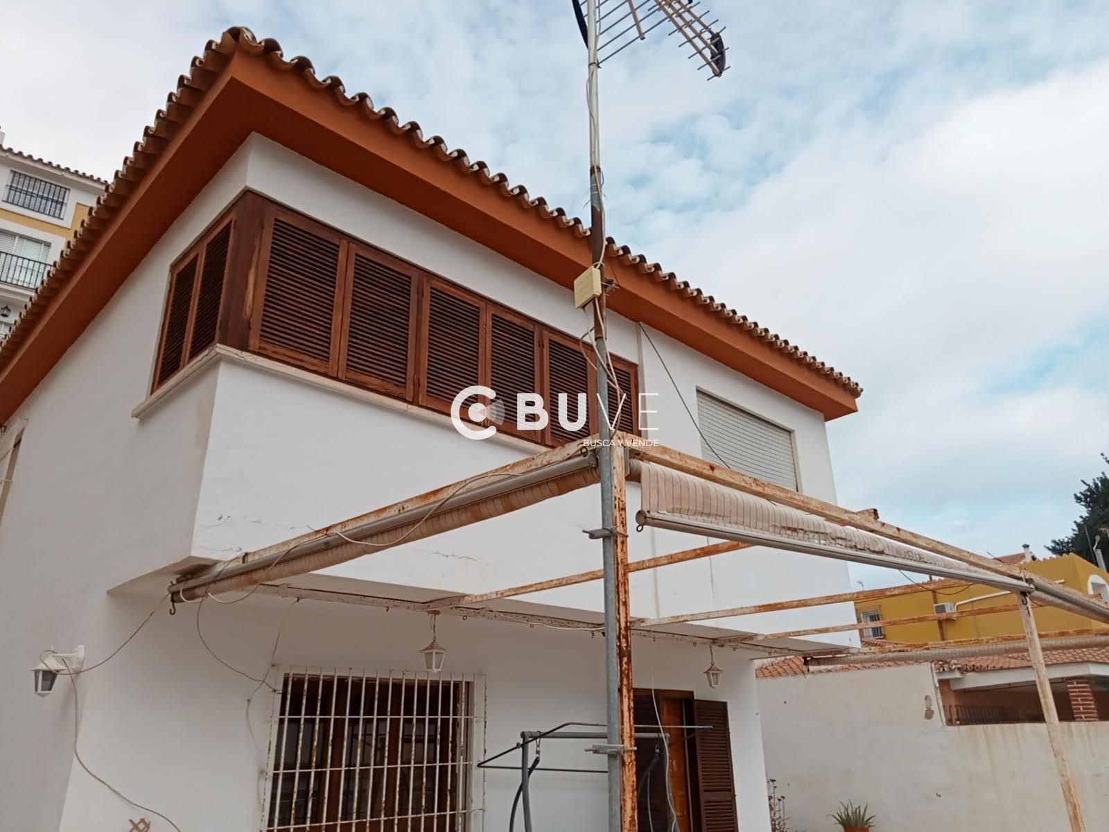 Exterior view of House or chalet for sale in Málaga Capital  with Private garden