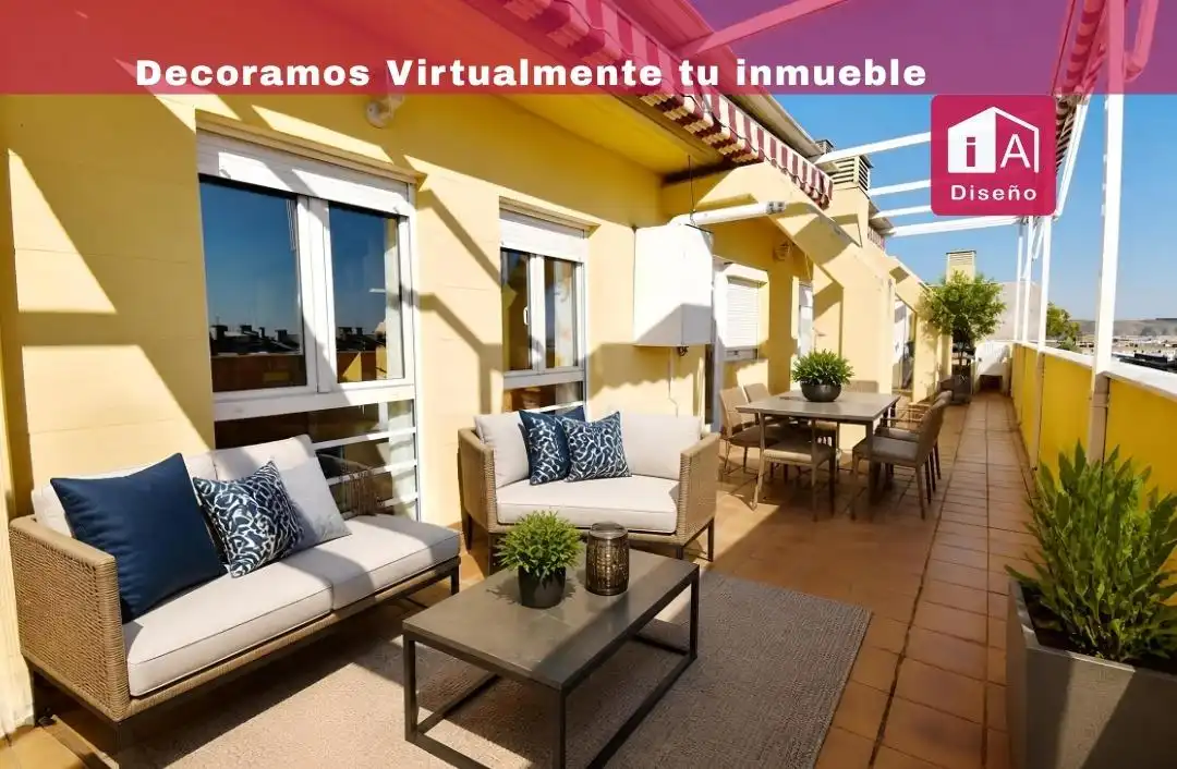 Terraza de Ático en venta en Torrejón de Ardoz con Aire acondicionado, Calefacción y Terraza