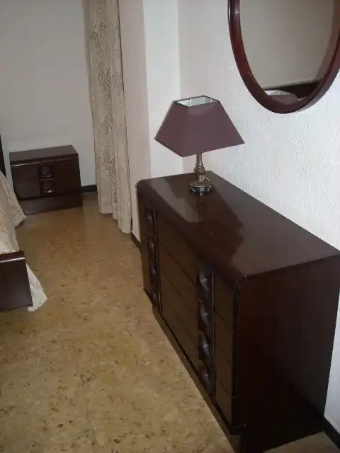 Bedroom of Flat for rent in Zaragoza  with Heating, Parquet flooring and Furnished