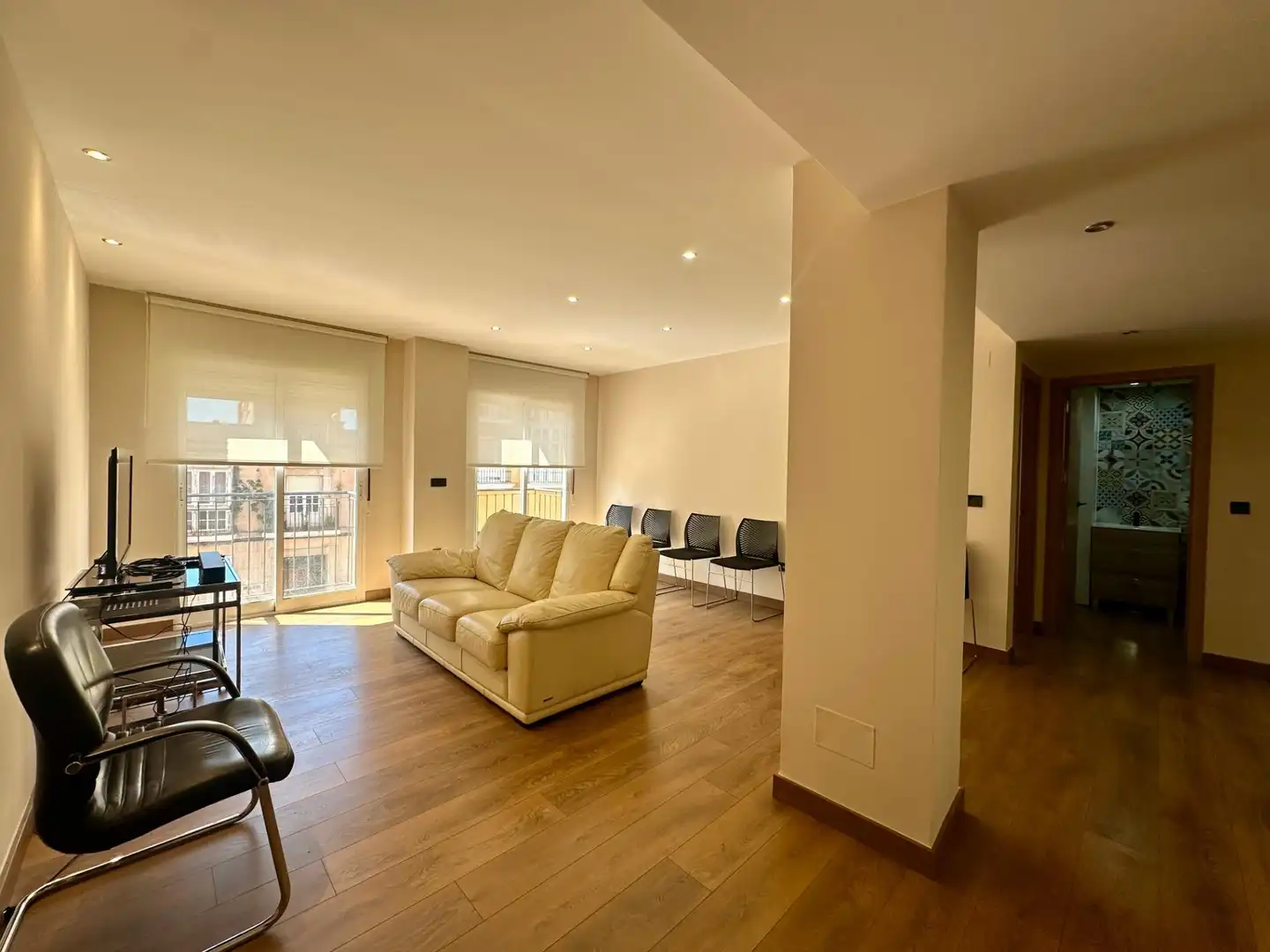 Living room of Flat for sale in Cartagena  with Air Conditioner, Terrace and Balcony