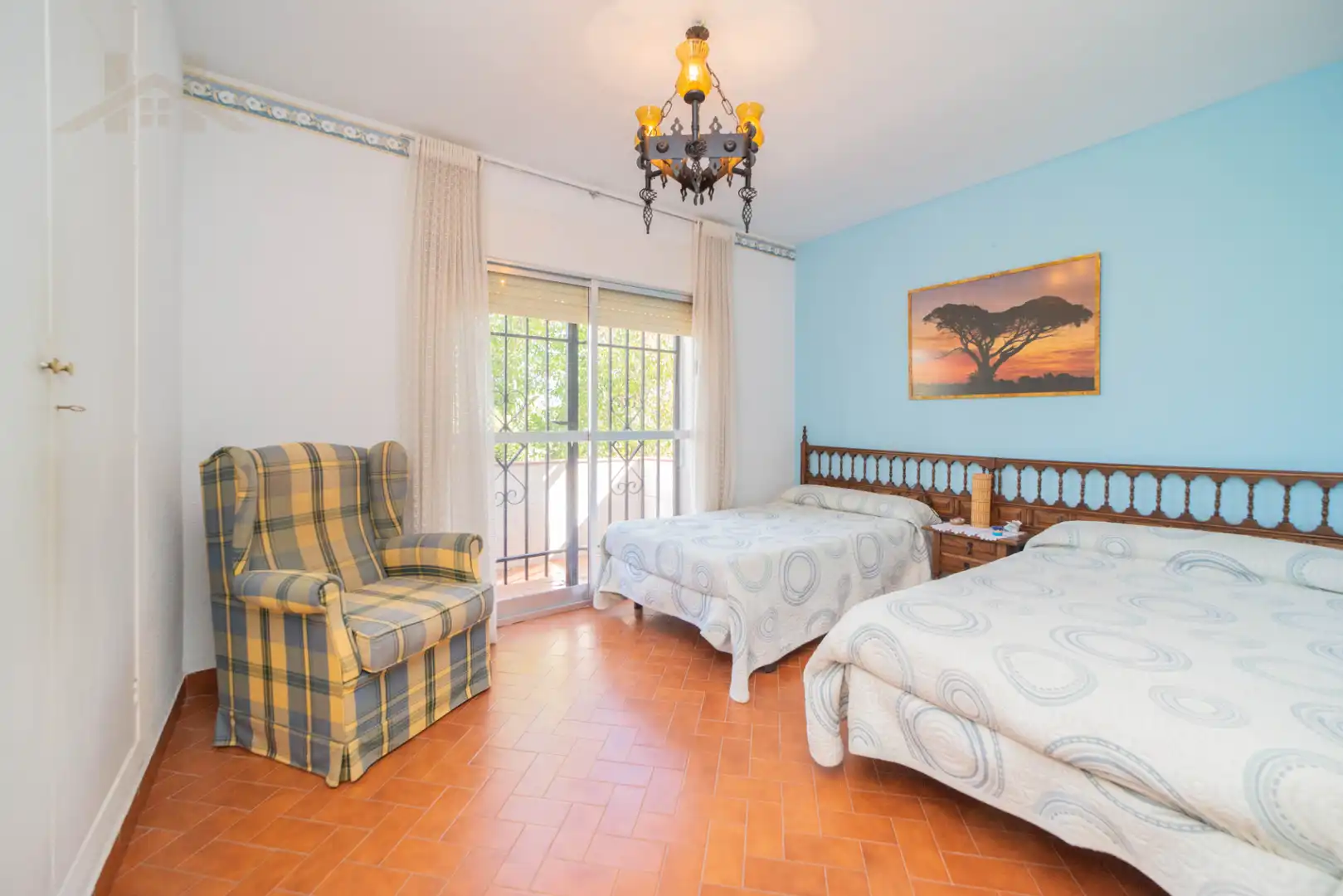 Bedroom of Houses for sale in Navahondilla  with Heating, Private garden and Terrace