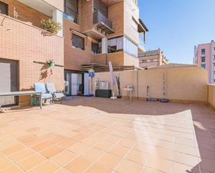 Terrace of Flat for sale in  Granada Capital  with Air Conditioner, Heating and Private garden