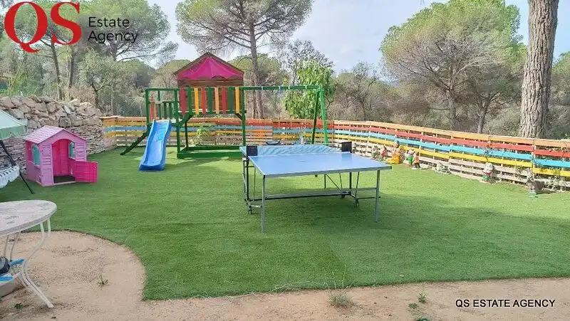 Jardín de Finca rústica en venta en Tordera con Aire acondicionado, Calefacción y Jardín privado