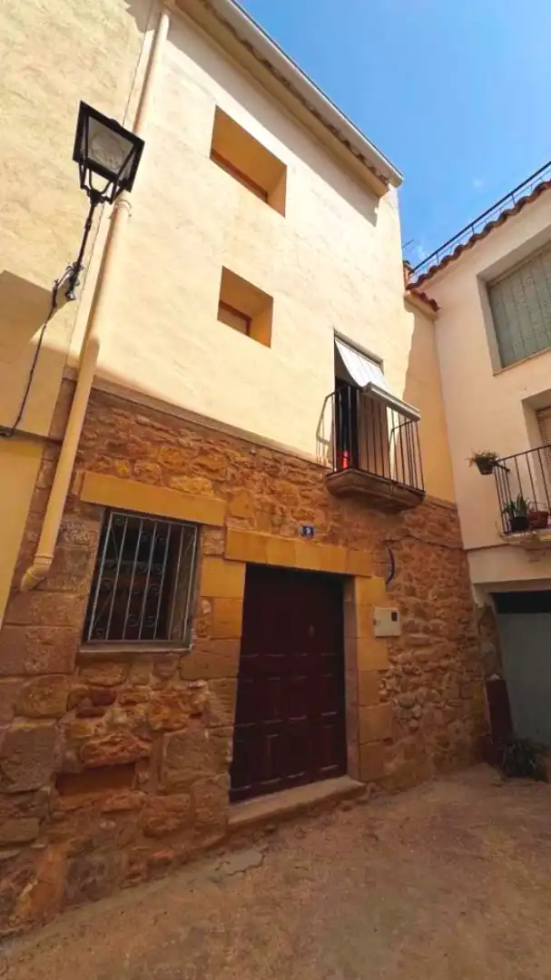 Terrassa de Casa adosada en venda en Valjunquera amb Terrassa
