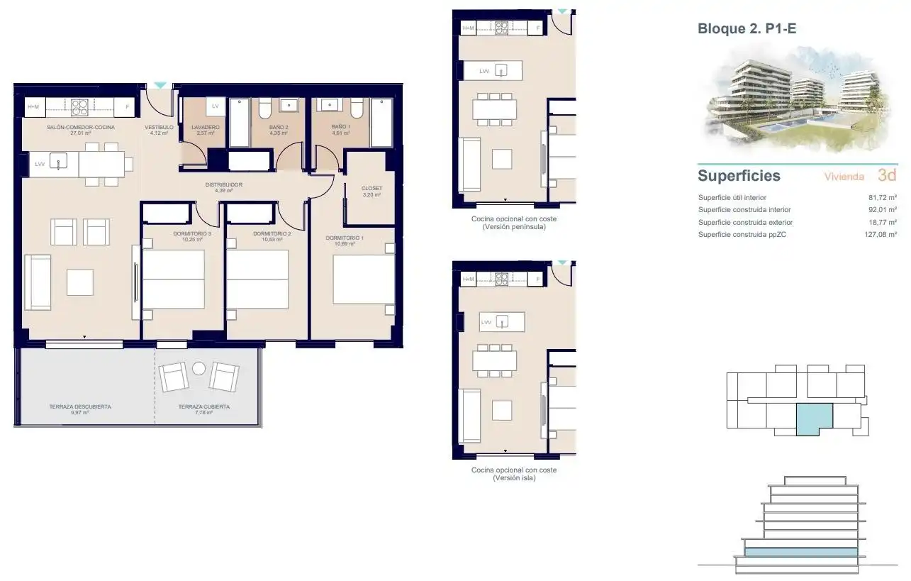 Appartement compact avec piscine à vendre à Platja de Torres, imagen 16