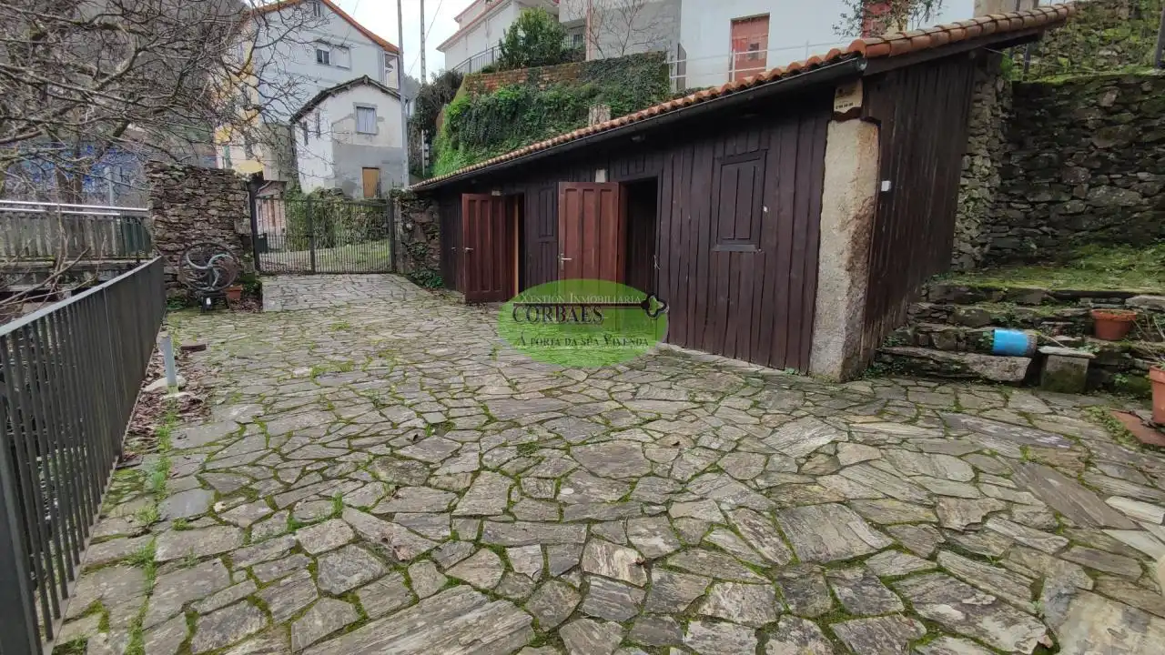 Vista exterior de Finca rústica en venta en A Peroxa  con Calefacción, Terraza y Amueblado