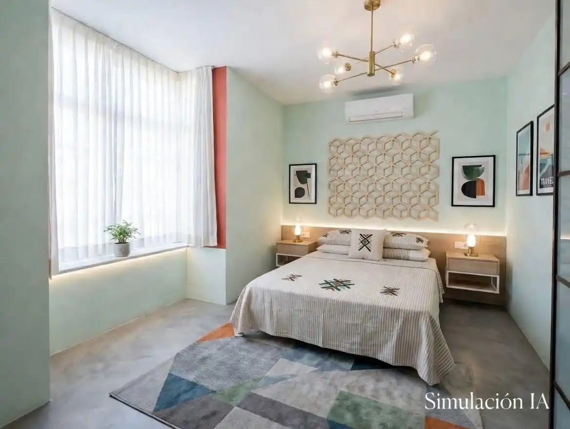 Habitación de Casa o chalet en venta en Málaga con Aire acondicionado, Calefacción y Jardín privado