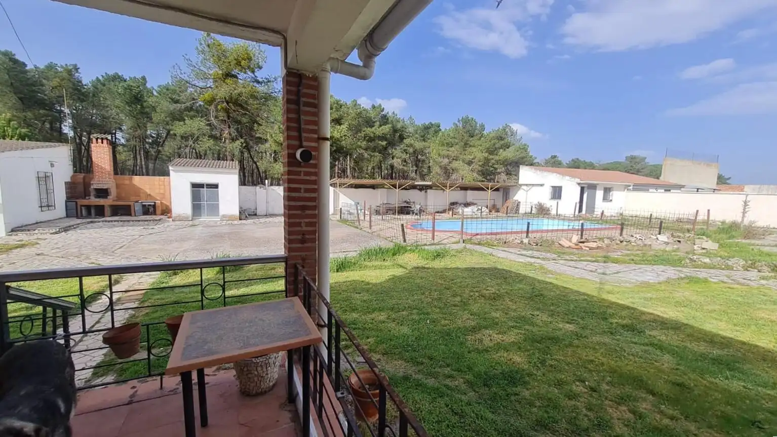 Terraza de Casa o chalet en venta en Mojados con Calefacción, Jardín privado y Terraza