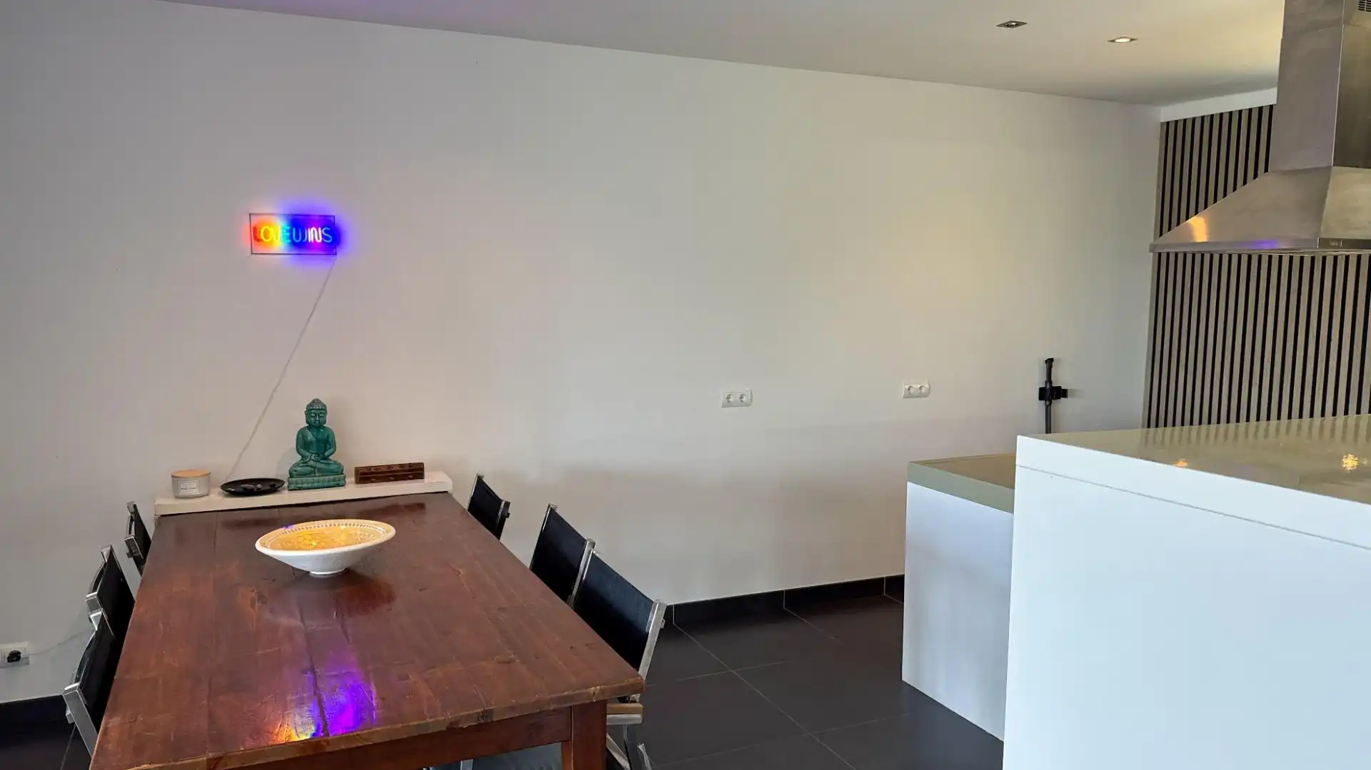 Comedor de Casa o chalet en venta en Olivella con Aire acondicionado, Calefacción y Jardín privado