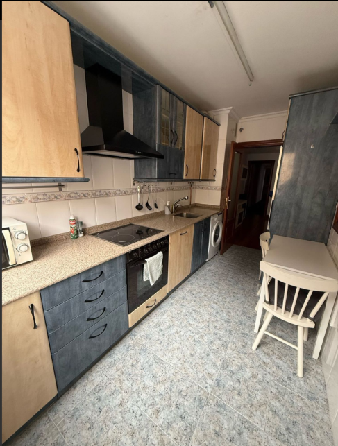 Kitchen of Flat for sale in Bilbao   with Heating, Terrace and Storage room