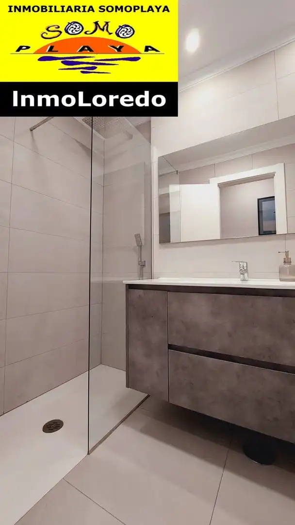 Badezimmer von Haus oder Chalet zum Verkauf in Ribamontán al Mar mit Heizung, Terrasse und Gemeinschaftspool