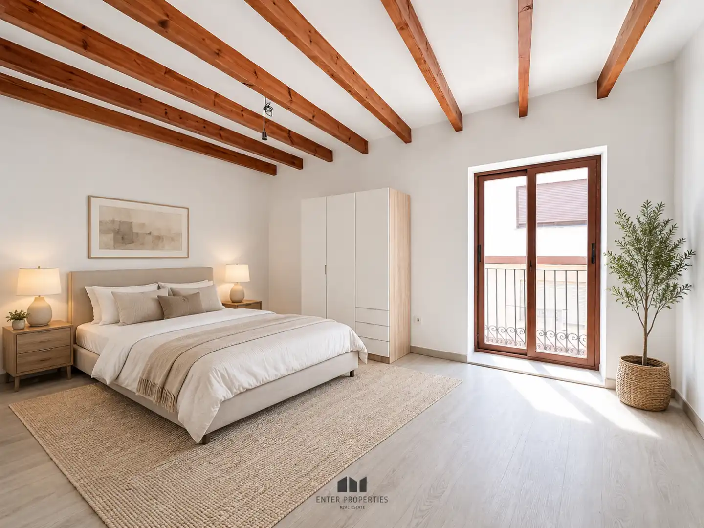 Habitación de Finca rústica en venta en Benitachell / El Poble Nou de Benitatxell con Aire acondicionado y Calefacción