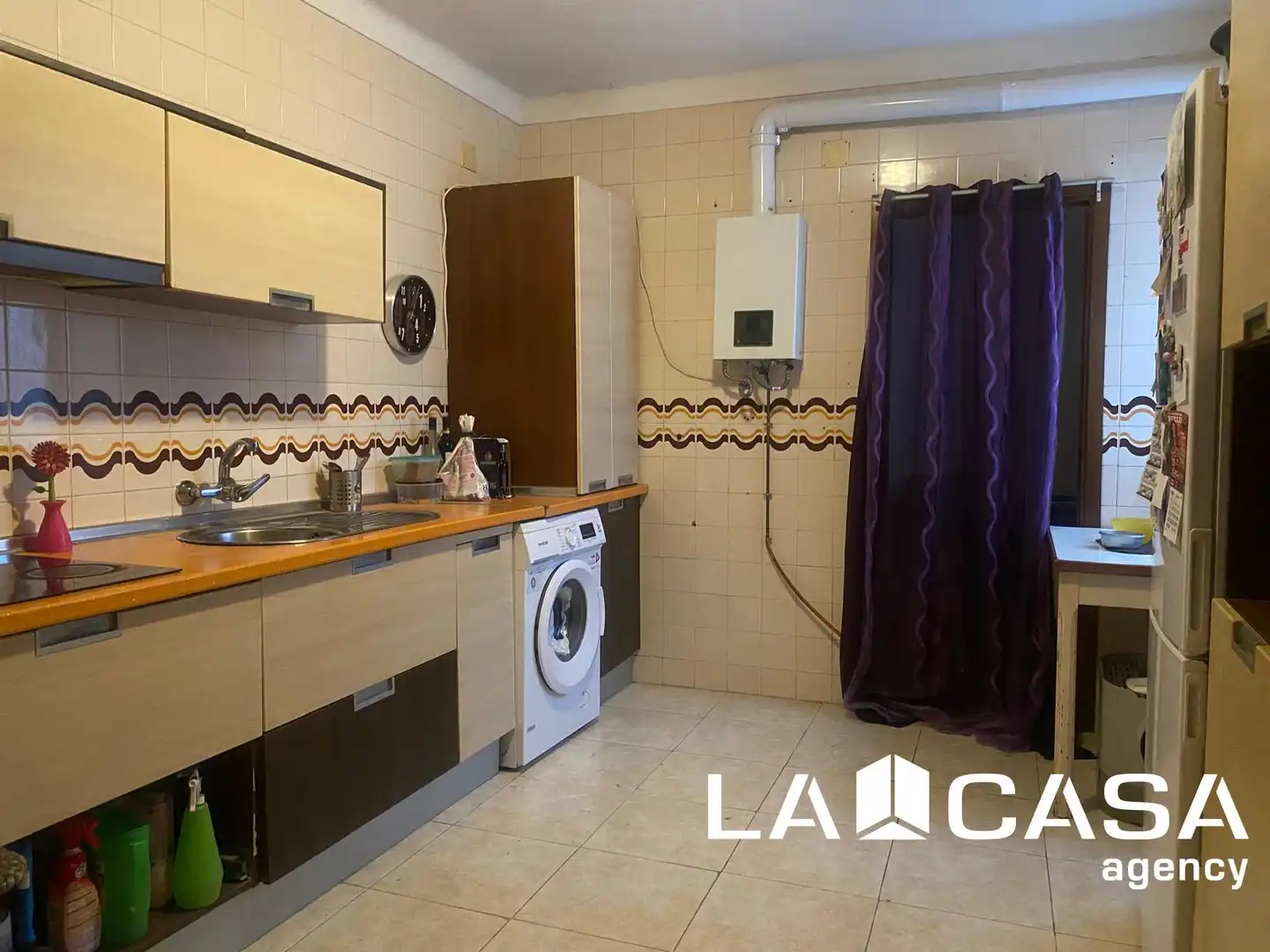 Küche von Wohnung zum Verkauf in Dos Hermanas mit Klimaanlage und Terrasse