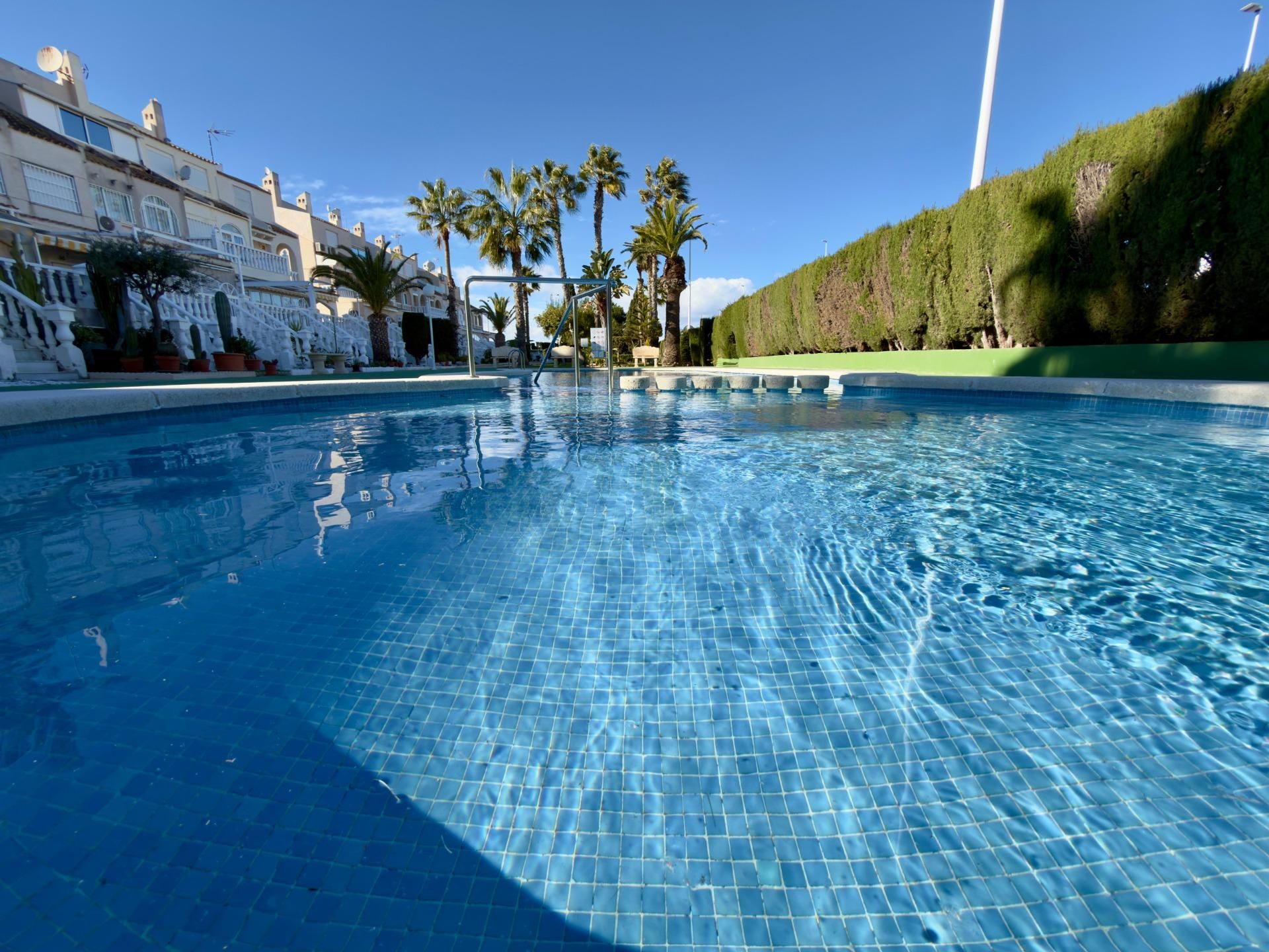 Swimming pool of Single-family semi-detached for sale in Torrevieja  with Private garden, Terrace and Furnished