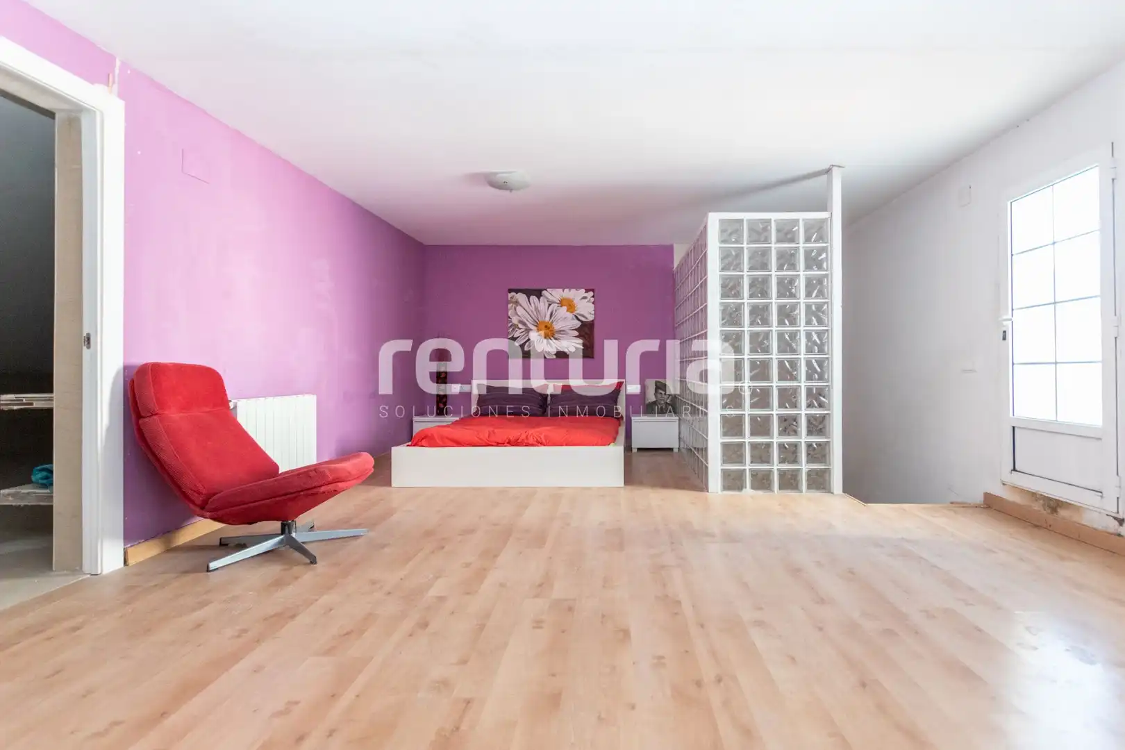 Dormitori de Dúplex en venda en La Font de la Figuera amb Aire condicionat, Terrassa i Forn