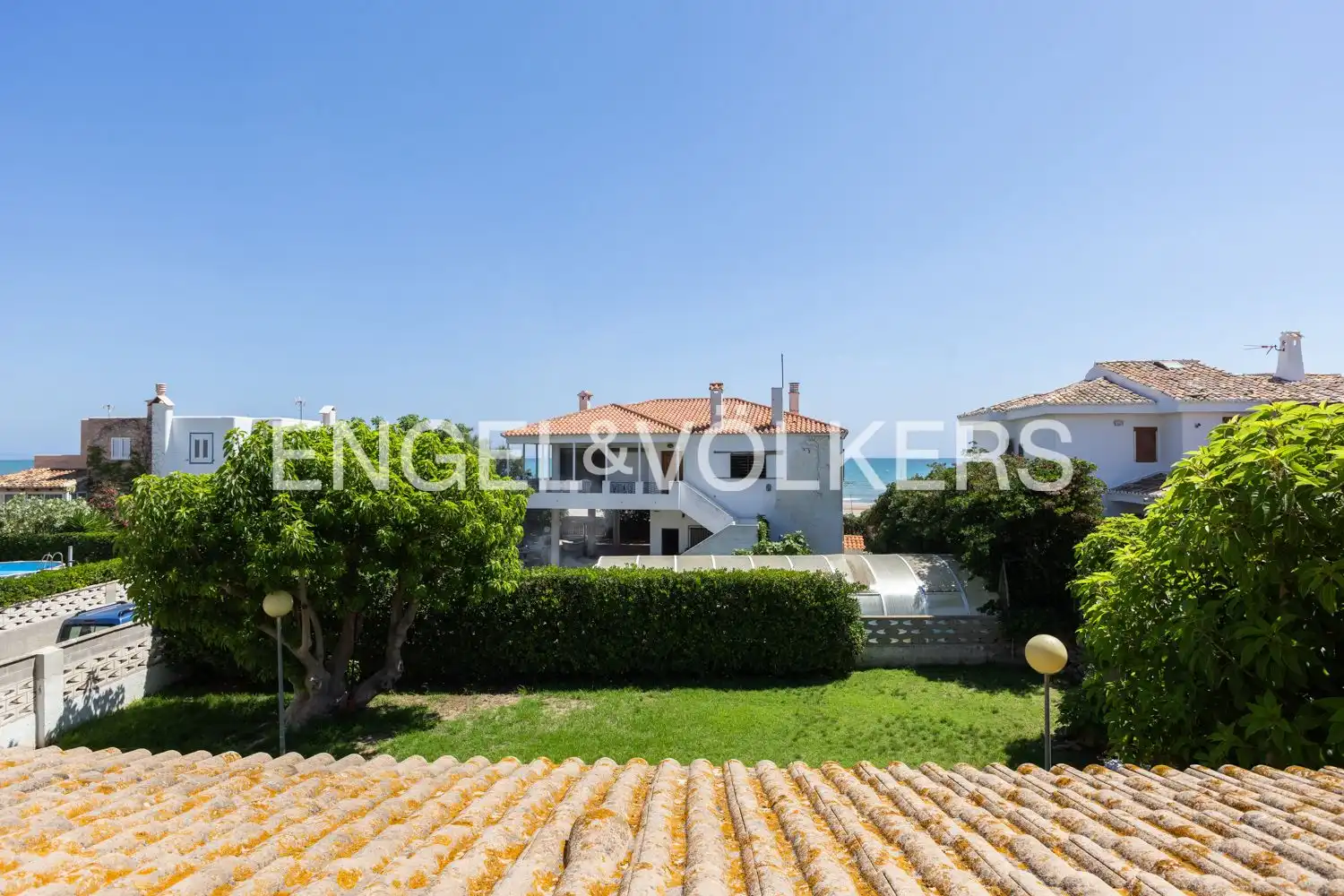 Exterior view of Houses for rent in Valencia  with Air Conditioner, Heating and Private garden