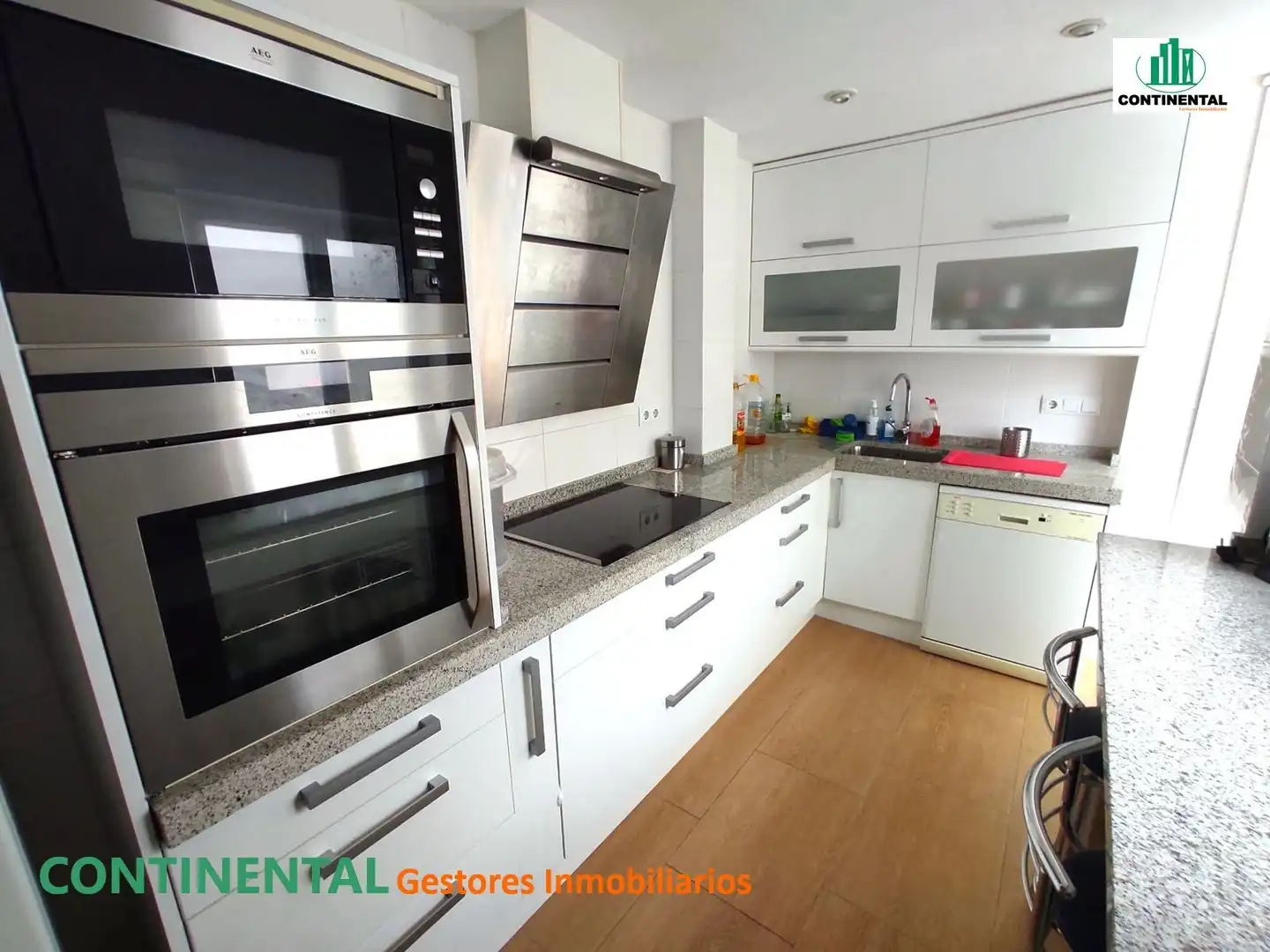 Kitchen of Flat for sale in Collado Villalba  with Heating, Terrace and Community pool