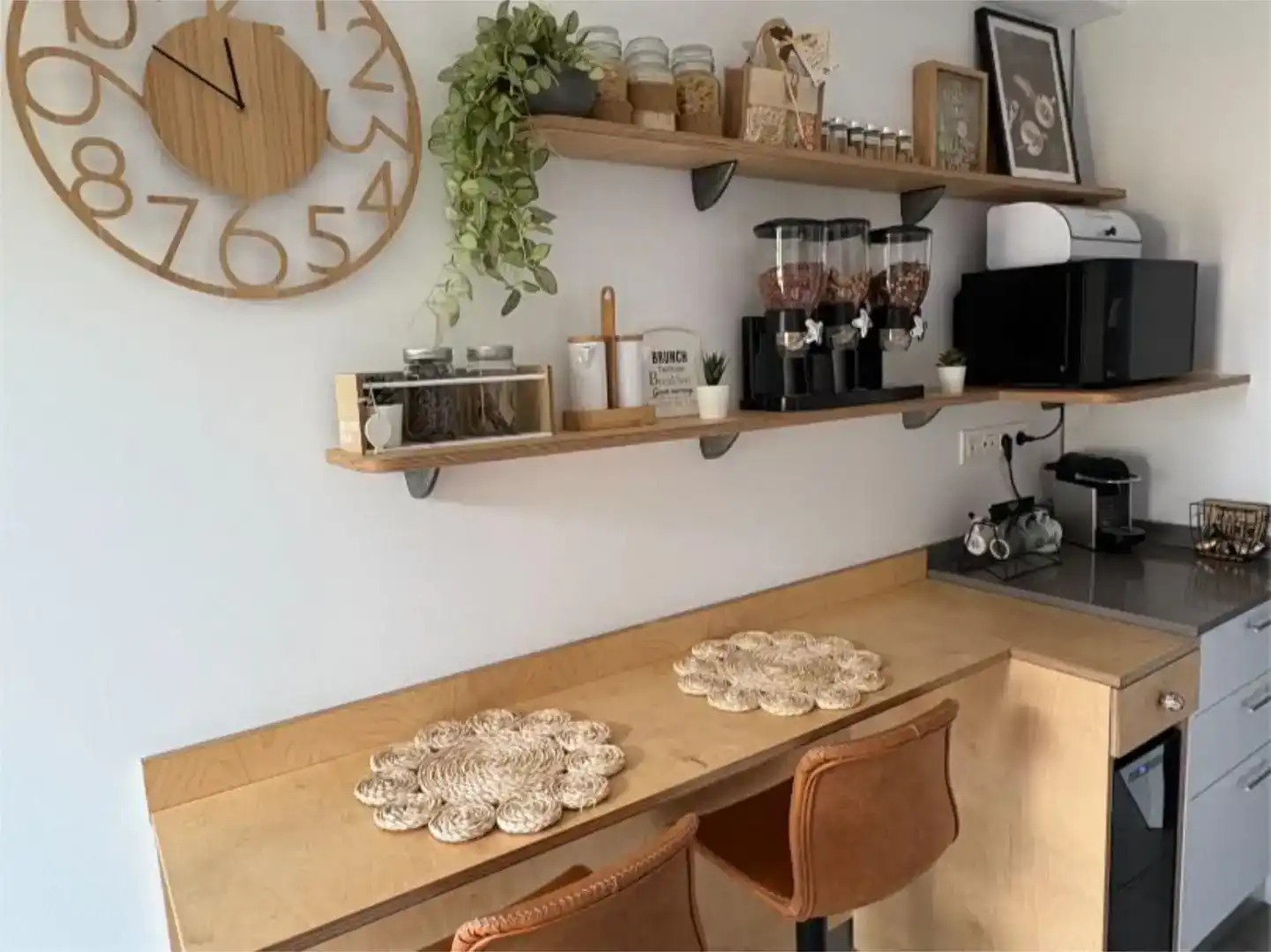 Kitchen of Flat for sale in Sabadell  with Air Conditioner and Swimming Pool