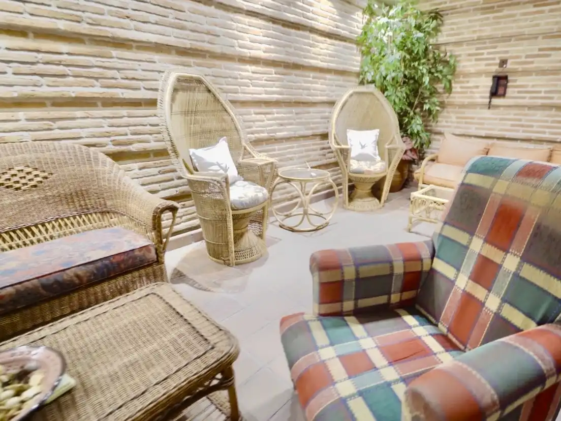 Terraza de Casa o chalet en venta en Las Rozas de Madrid con Aire acondicionado, Calefacción y Jardín privado