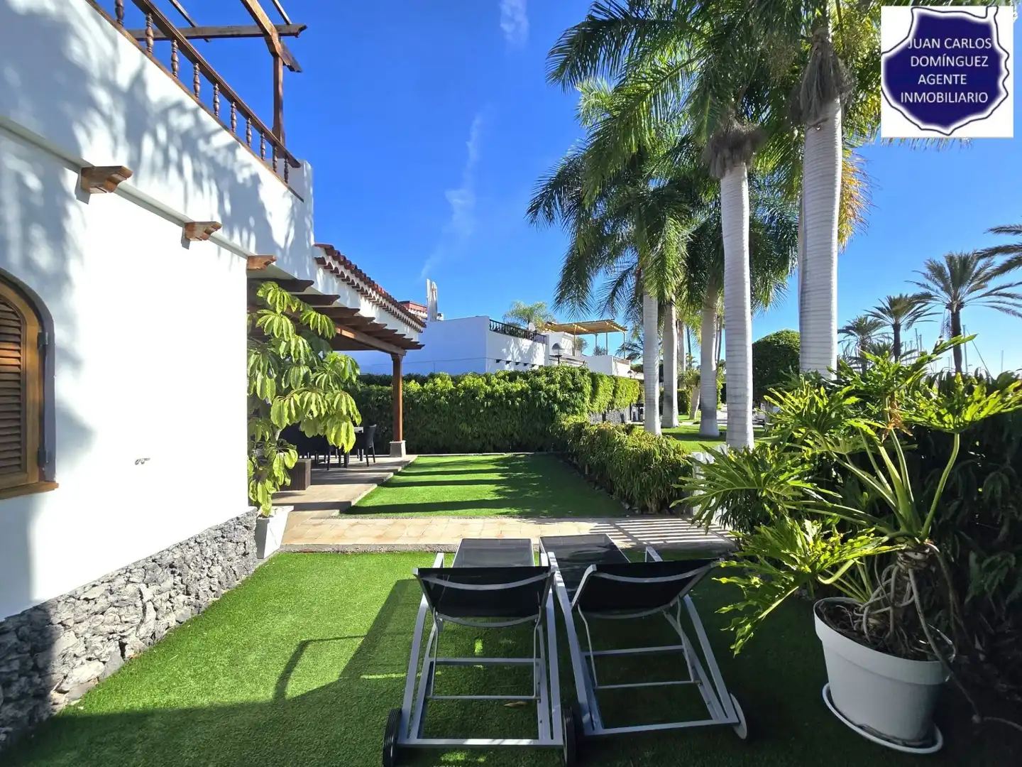Jardín de Casa o chalet de alquiler en San Bartolomé de Tirajana con Aire acondicionado, Jardín privado y Terraza