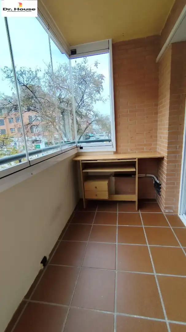 Terrasse von Wohnung zur Miete in Málaga mit Terrasse, Möbliert und Ofen