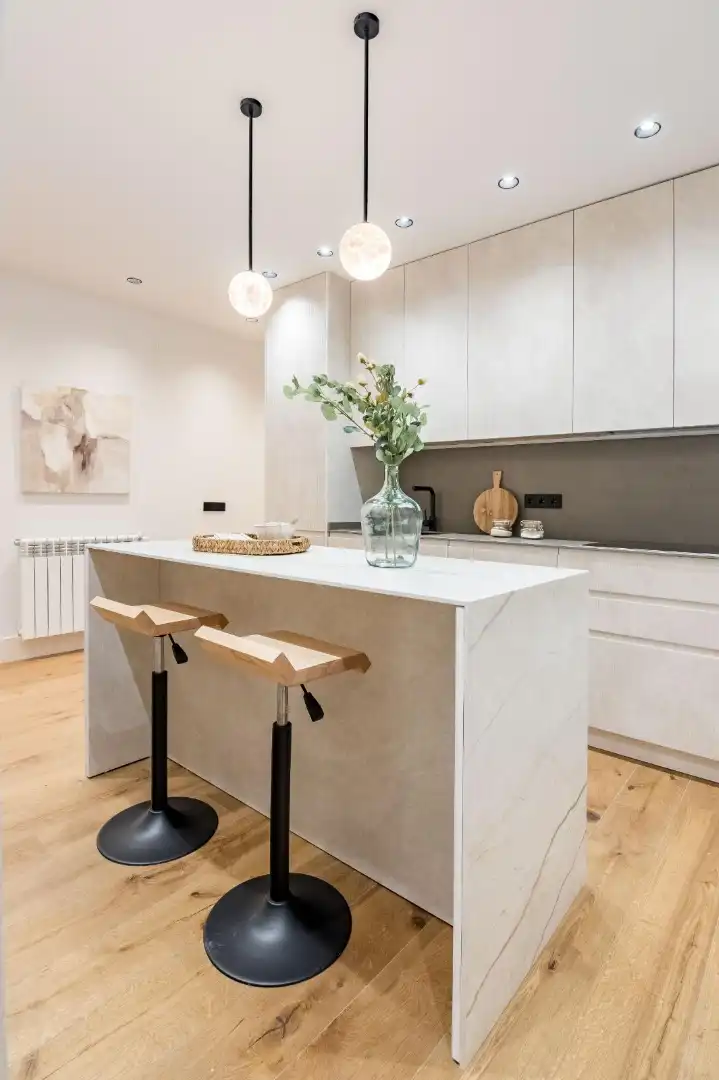Kitchen of Flat for sale in Madrid  with Air Conditioner, Heating and Terrace