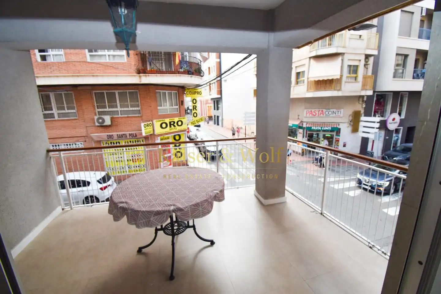 Balcony of Flat for sale in Santa Pola ciudad