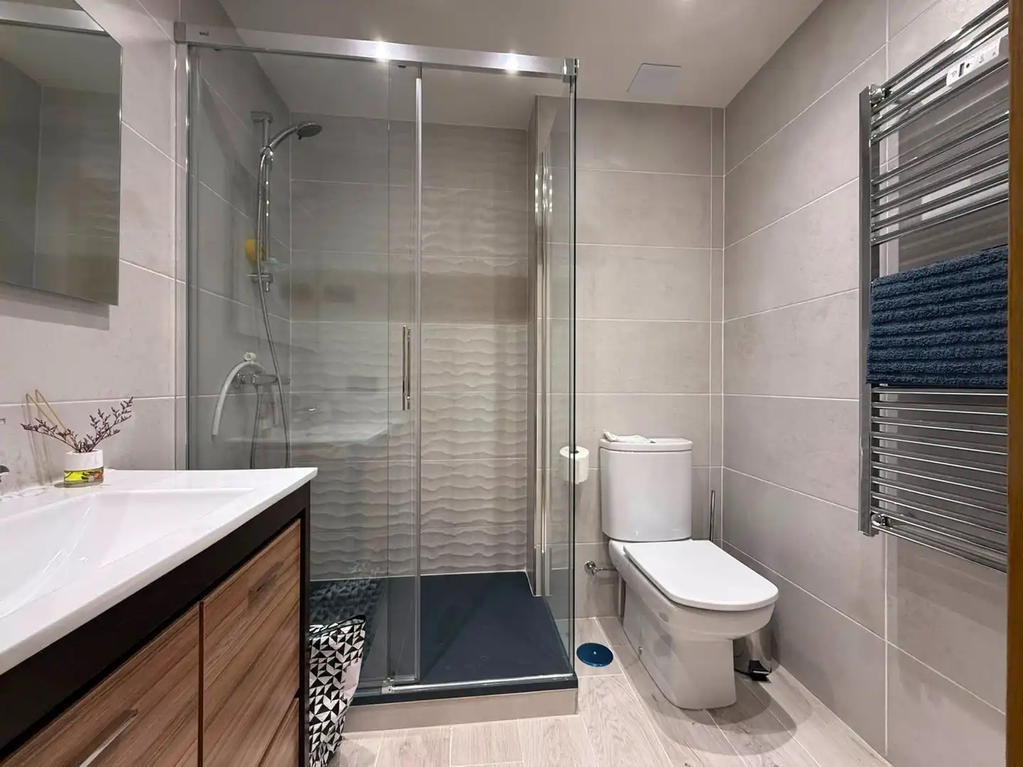 Badezimmer von Wohnung zum Verkauf in Getafe mit Heizung, Terrasse und Abstellraum