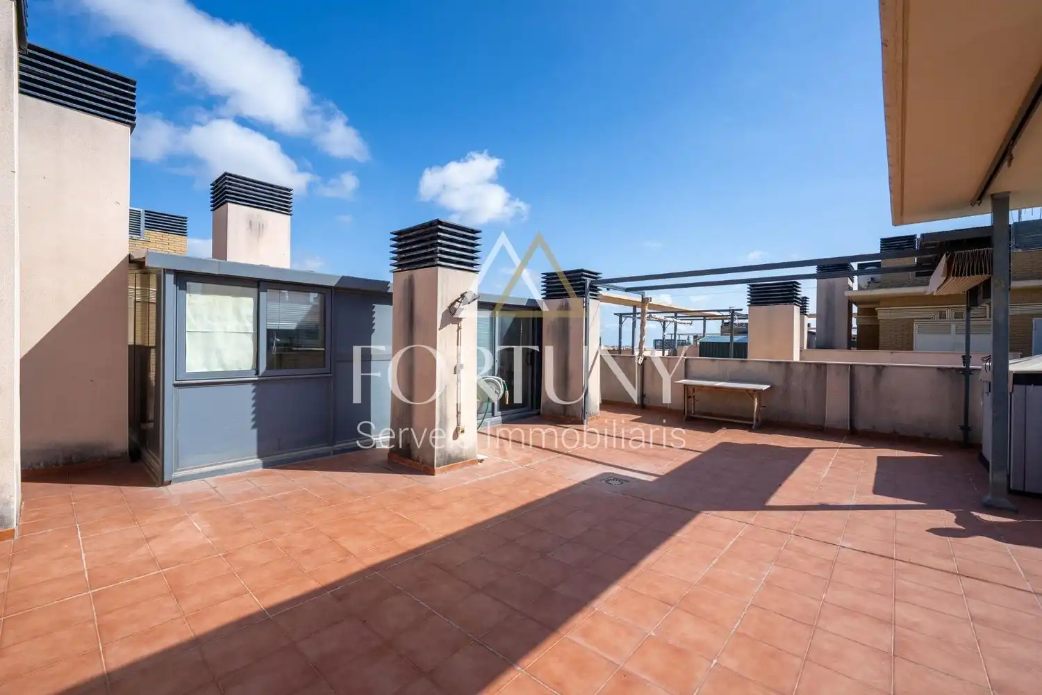Terrasse von Dachboden zum Verkauf in Reus mit Klimaanlage, Schwimmbad und Balkon