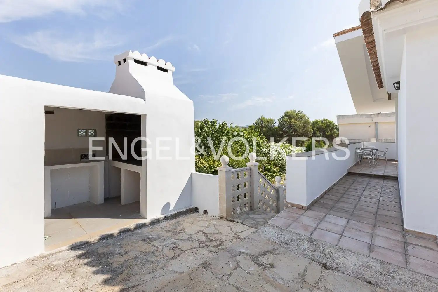 Terraza de Casa o chalet de alquiler en Algar de Palància con Aire acondicionado, Calefacción y Jardín privado