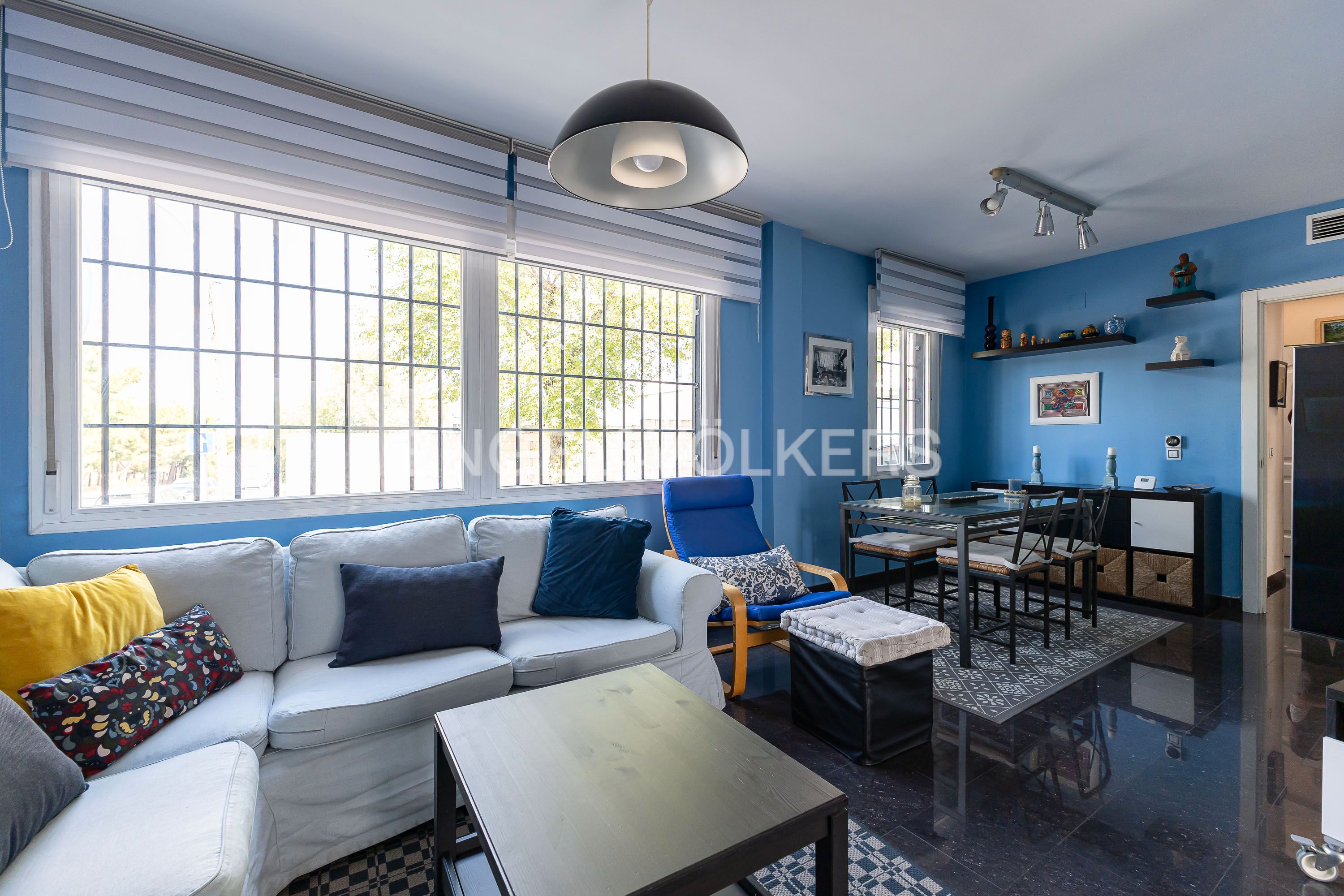 Vista exterior de Casa o chalet en venta en  Madrid Capital con Aire acondicionado, Calefacción y Jardín privado