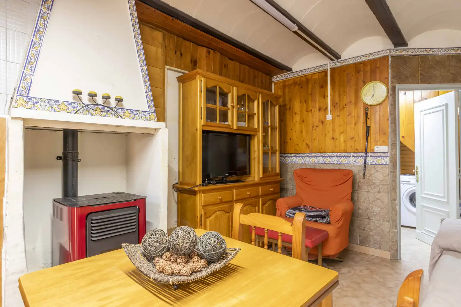 Sala de estar de Casa adosada en venta en Teresa con Calefacción y Terraza