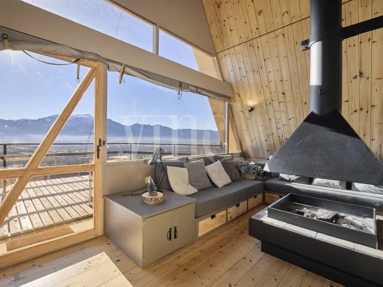 Sala de estar de Casa o chalet en venta en Bolvir con Calefacción, Jardín privado y Parquet