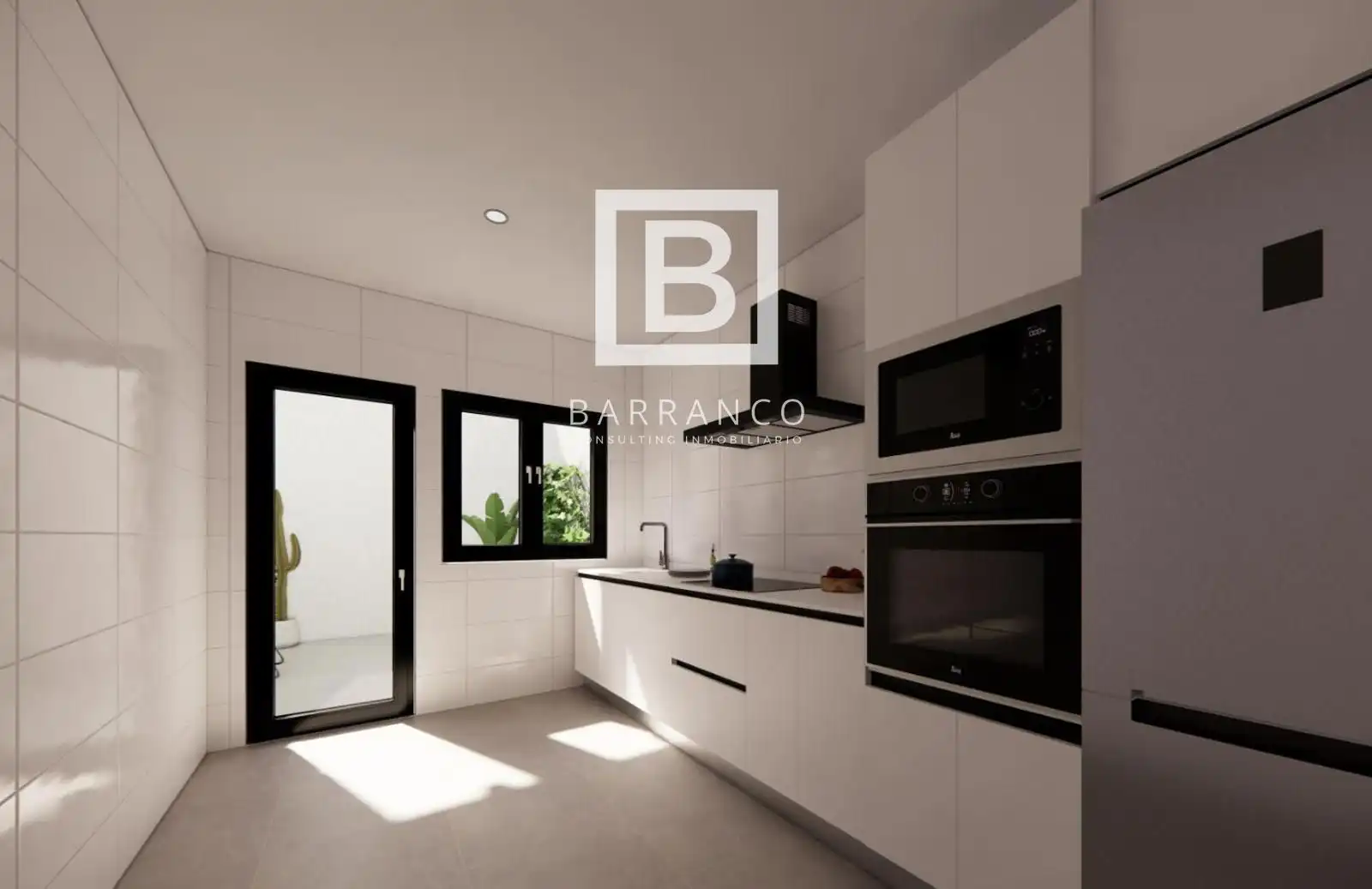 Cocina de Casa adosada en venta en Murcia