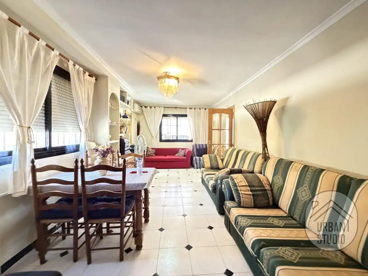 Living room of Houses for sale in Tibi  with Air Conditioner, Heating and Private garden