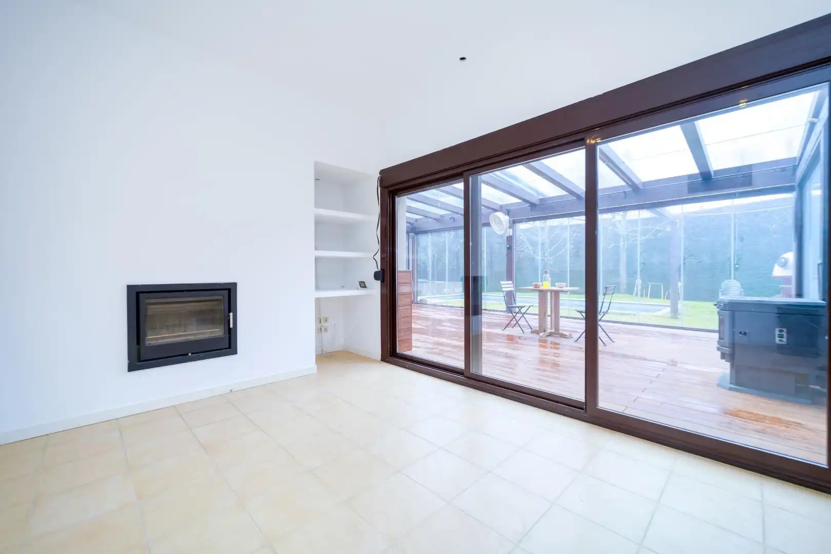 Sala d'estar de Casa o xalet en venda en Valdemorillo amb Aire condicionat, Calefacció i Piscina
