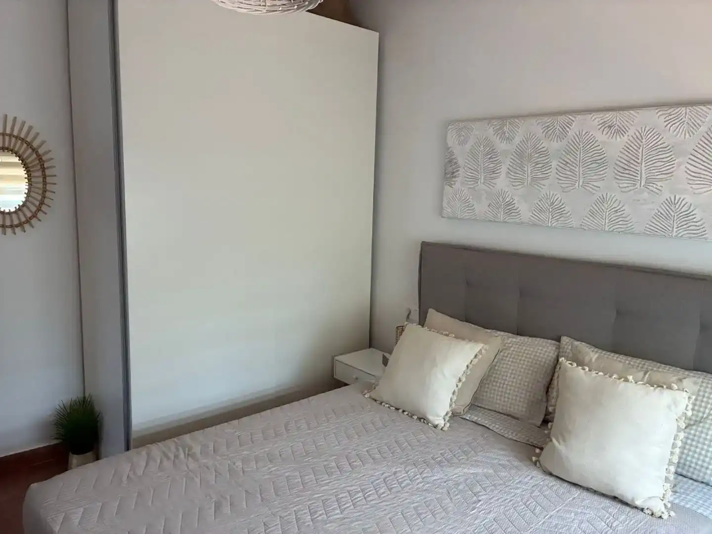 Schlafzimmer von Country house zur Miete in Sant Cugat del Vallès mit Klimaanlage, Privatgarten und Abstellraum