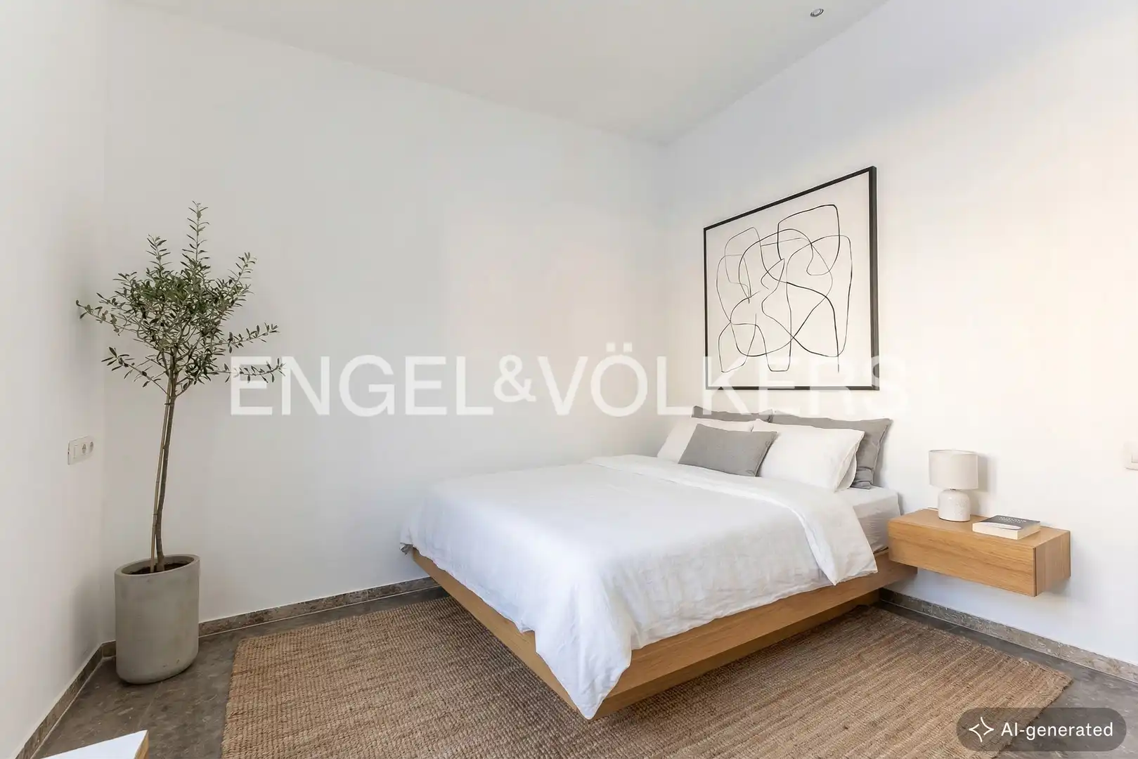 Bedroom of Flat for rent in Barcelona  with Air Conditioner, Heating and Parquet flooring