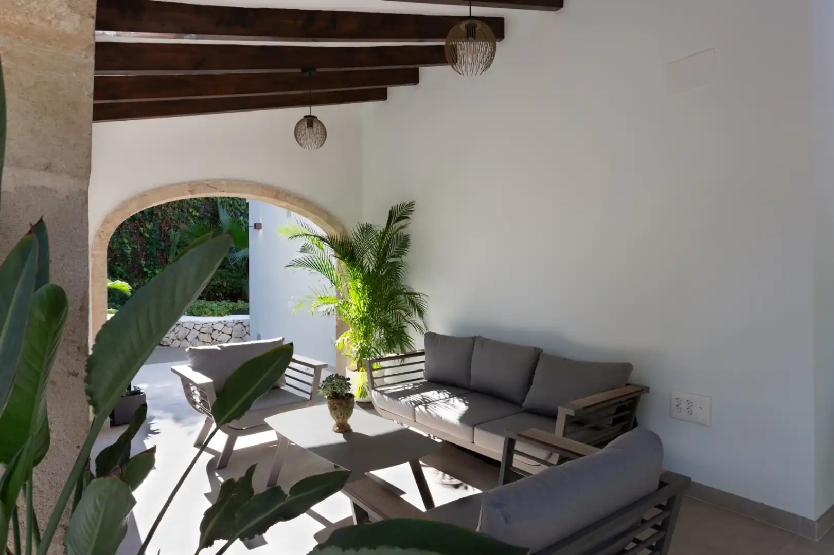 Terrace of Houses for sale in Jávea / Xàbia  with Air Conditioner, Heating and Private garden