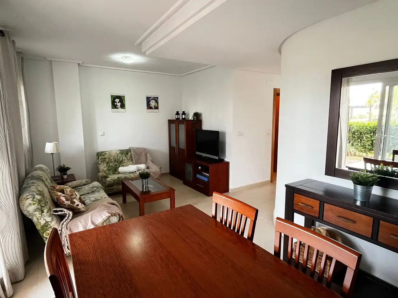Sala de estar de Planta baja en venta en Murcia con Aire acondicionado, Calefacción y Jardín privado